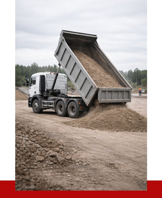Доставка самосвалом 15 кубов в Красном Сулине от 6634 руб. | ПРОНЕРУДКрл