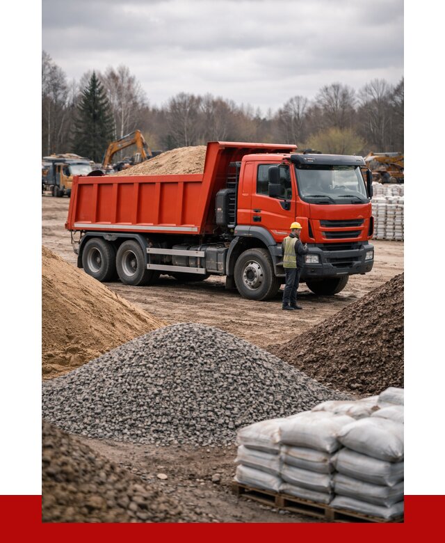 Доставка самосвалом 25 кубов в Красном Сулине от 7655 р. | ПРОНЕРУДКрл