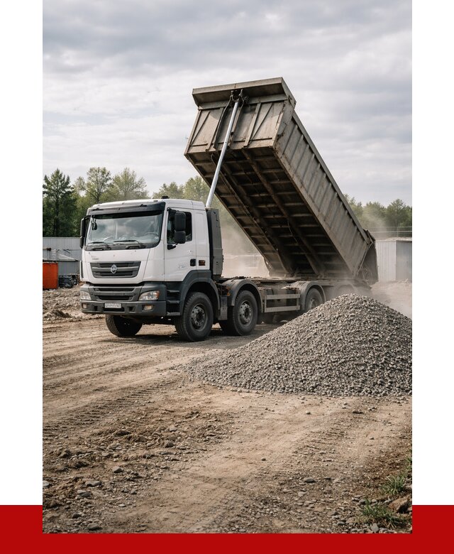 Доставка самосвалом 40 кубов в Красном Сулине от 9185 р. | ПРОНЕРУДКрл