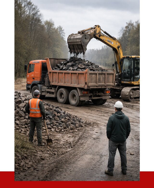 Вывоз асфальта в Красном Сулине от 4593 р. самосвалом ПРОНЕРУДКрл