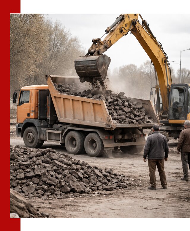 Вывоз асфальта и асфальтового покрытия в Красном Сулине